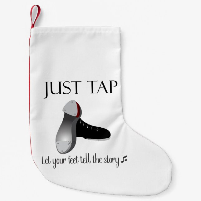 Petite Chaussette De Noël Appuyez sur (Devant)