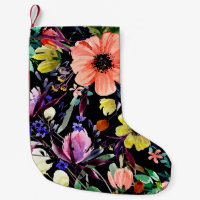 Aquarelle florale motif sans couture. Différents b