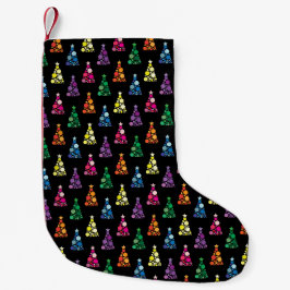 Petite Chaussette De Noël Arbres scintillants