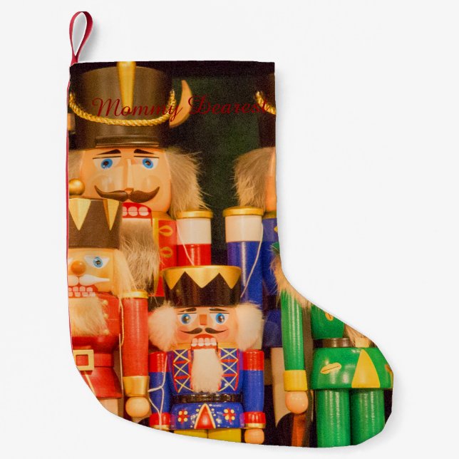 Petite Chaussette De Noël Armée des casse-noix de Noël (Devant)