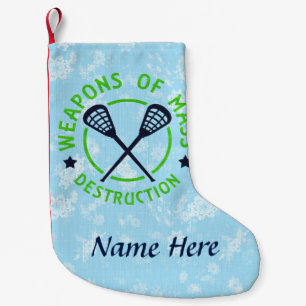 Petite Chaussette De Noël Armes de destruction de crosse Stocking de Noël