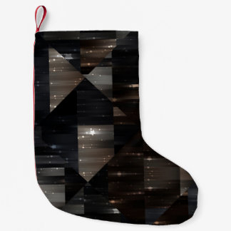 Petite Chaussette De Noël arrière - plan abstrait. mosaïque grise illustrati
