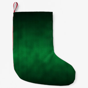 Petite Chaussette De Noël Art Arrière - plan Ombre Gothique Vert