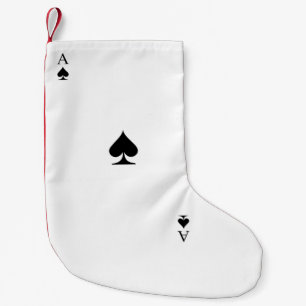 Petite Chaussette De Noël As de pique