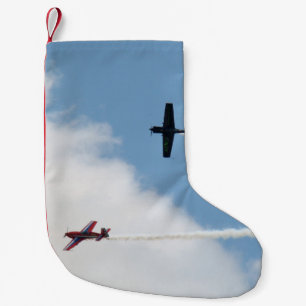 Petite Chaussette De Noël Avion à voilure fixe avion Dogfight