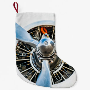 Petite Chaussette De Noël Avions de Douglas DC-3. Propulseur