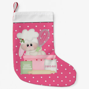 Petite Chaussette De Noël Baking Bunny Vacances ensemencement de Noël