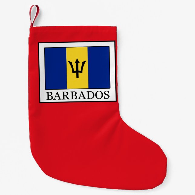 Petite Chaussette De Noël Barbade (Devant)
