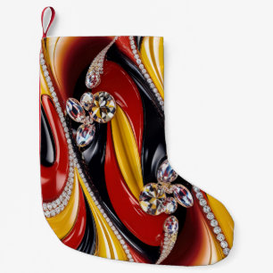 Petite Chaussette De Noël Bas de Noël aux couleurs belges