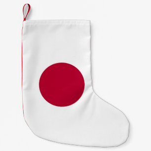 Petite Chaussette De Noël Bas de Noël avec le drapeau du Japon