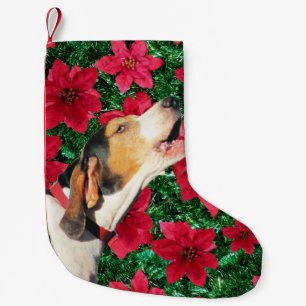 Petite Chaussette De Noël Bas de Noël de Coonhound de marcheur de Treeing