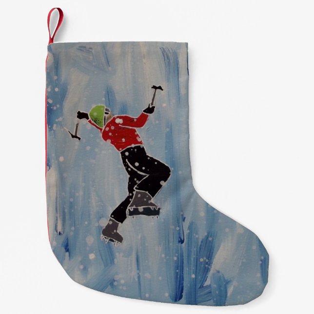 Petite Chaussette De Noël Bas d'escalade de glace (Devant)