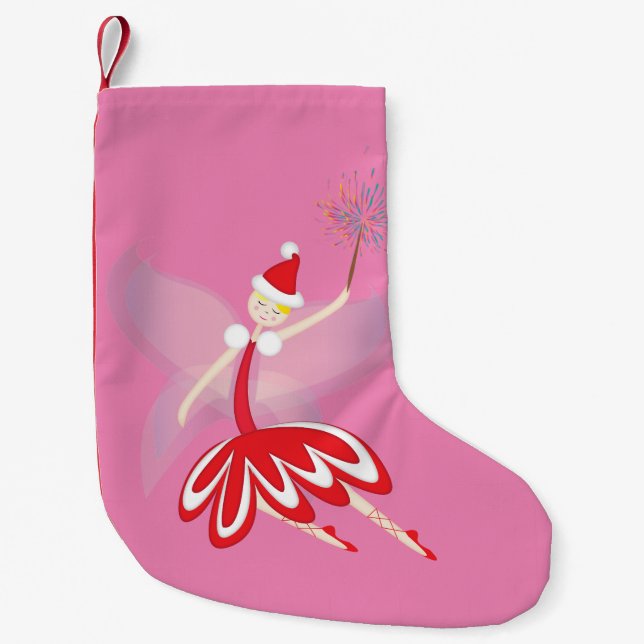 Petite Chaussette De Noël Bas féerique de Noël (Devant)