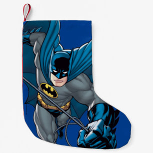 Petite Chaussette De Noël Batman balance de la corde