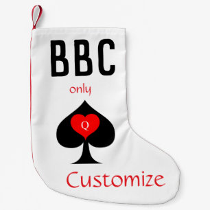 Petite Chaussette De Noël BBC Seule pique lame signe Thunder_Cove