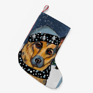 Petite Chaussette De Noël Berger Allemand       
