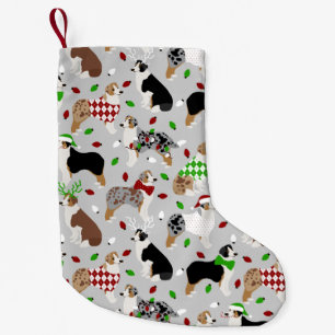 Petite Chaussette De Noël Berger australien de Noël