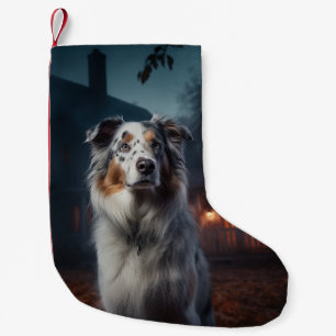 Petite Chaussette De Noël Berger Australien Halloween Épouvantable