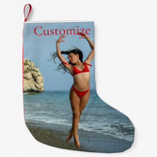 Petite Chaussette De Noël Bikini Model Dancing Thunder_Cove