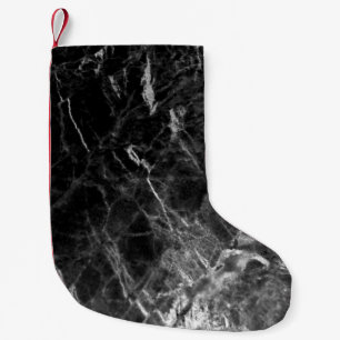 Petite Chaussette De Noël Black texture background stone