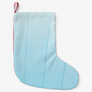 Petite Chaussette De Noël Bleu