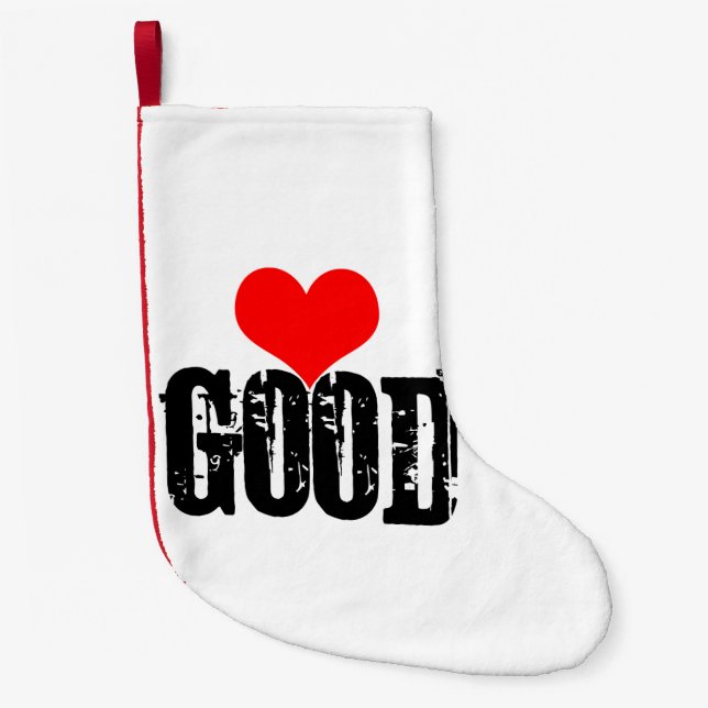 Petite Chaussette De Noël Bon (Devant)