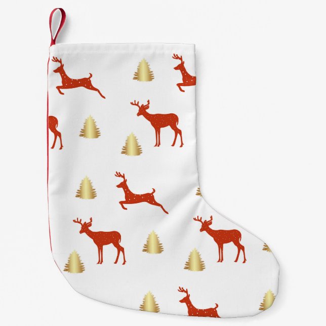 Petite Chaussette De Noël Bonne tenue de Noël personnalisée (Devant)