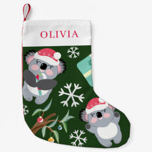 Petite Chaussette De Noël Bouchon de Noël Cute Koala