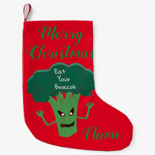 Petite Chaussette De Noël Broccoli Thunder_Cove effrayant