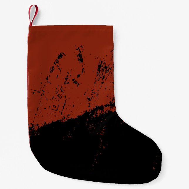 Petite Chaussette De Noël Brushstroke 7 (Devant)