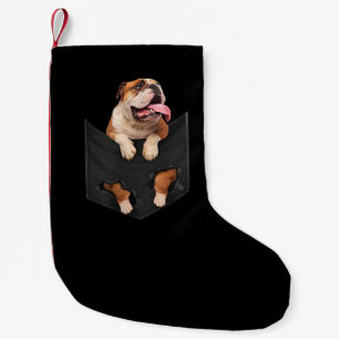 Petite Chaussette De Noël Bulldog Anglais Dans Votre Poche Chiens Amateurs