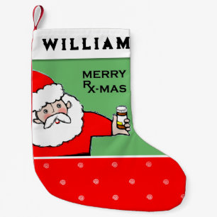 Petite Chaussette De Noël Cadeau de vacances du pharmacien