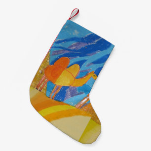 Petite Chaussette De Noël Camel Art by Kids