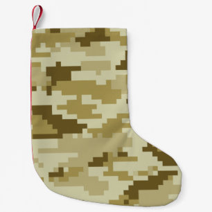 Petite Chaussette De Noël Camouflage/Camo de désert de 8 de bit Digitals de