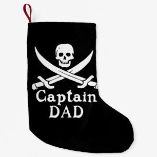 Petite Chaussette De Noël Capitaine Papa - Classique