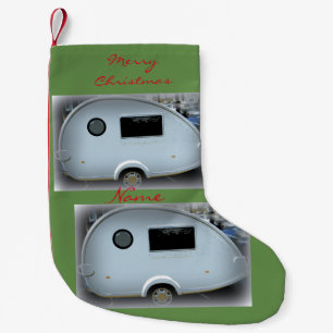 Petite Chaussette De Noël Caravane vintage Thunder_Cove de remorque de larme