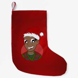 Petite Chaussette De Noël Caricature de Noël