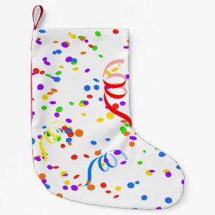 Petite Chaussette De Noël Carnaval Confetti