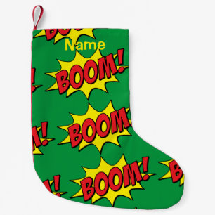 Petite Chaussette De Noël Cartoon Boom Thunder_Cove
