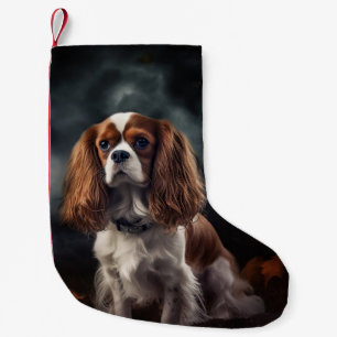 Petite Chaussette De Noël Cavalier King Charles Spaniel Halloween Épouvantab