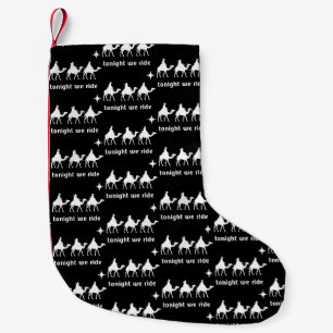 Petite Chaussette De Noël Ce soir nous chevauchons Noël foi chrétienne mages