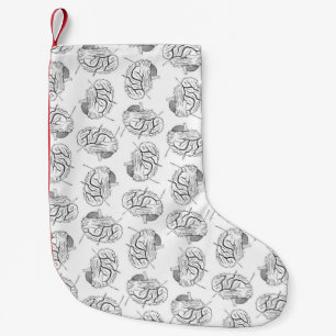 Petite Chaussette De Noël Cerveaux antiques orientés
