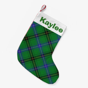 Petite Chaussette De Noël Charme de vacances Clan Henderson Tartan