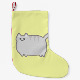 Petite Chaussette De Noël Chat de graisse de Kawaii