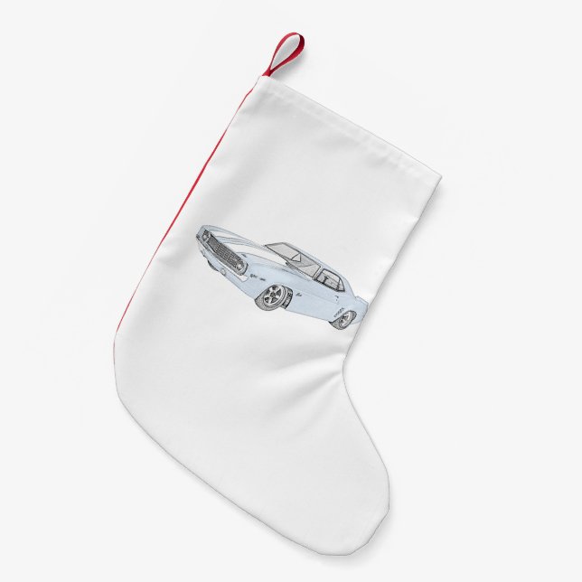 Petite Chaussette De Noël Chevy Camaro 1969 (Devant (Accrochage))