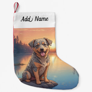 Petite Chaussette De Noël Chien de berger australien