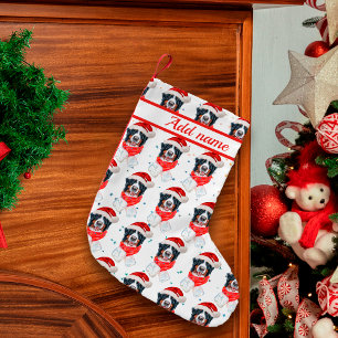 Petite Chaussette De Noël Chien de montagne bernois Noël