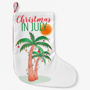 Petite Chaussette De Noël Chocolat de Noël en Juillet