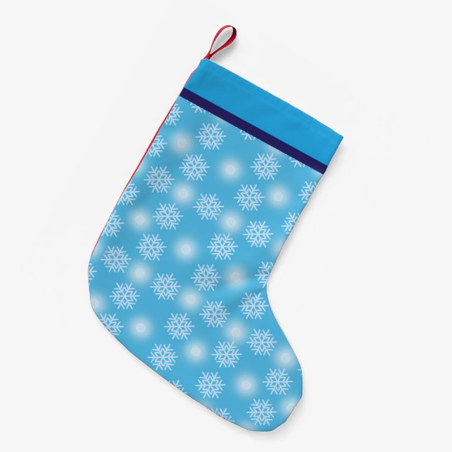 Petite Chaussette De Noël Christmas is dreaming of snowflakes (Devant (Accrochage))