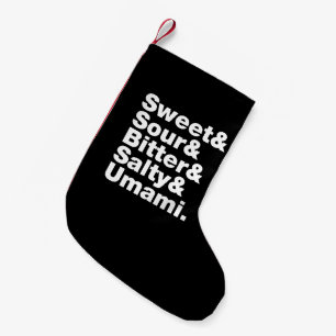 Petite Chaussette De Noël Cinq saveurs de base